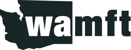 Washington Association for Marriage and Family Therapy logo.